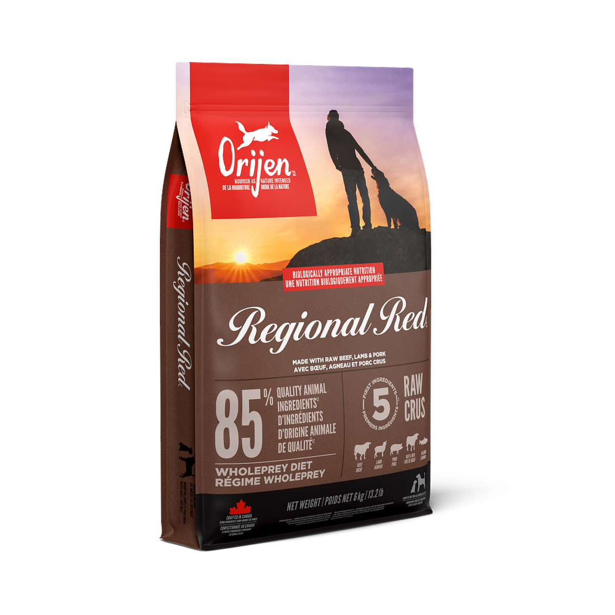 Orijen regional red dog 11 4 kg new arrivals
